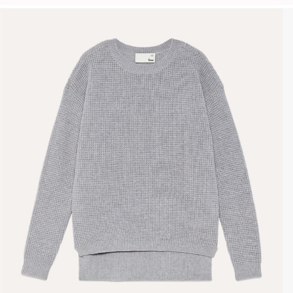 Aritzia Wilfred Waffle Sweater